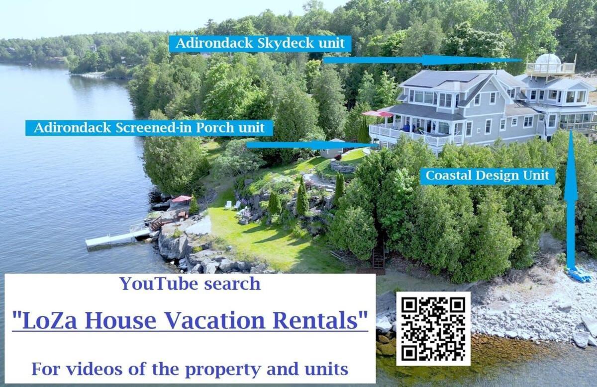 Loza House Adirondack Skydeck Unit Lake Front بلاتسبورغ المظهر الخارجي الصورة